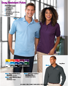 Snag Resistant Polos