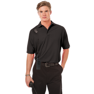 ADULT TACTICAL SHIRT  -  BLACK 2 EXTRA LARGE SOLID