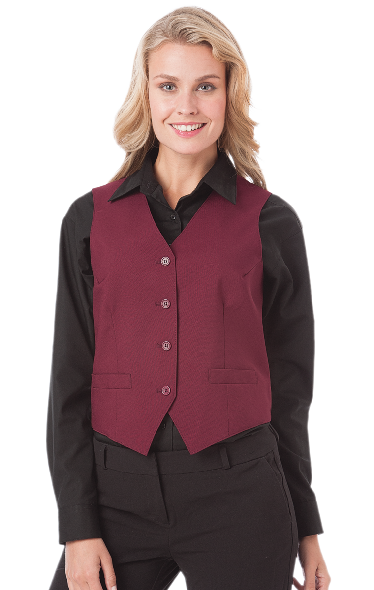 Ladies&#8216; Teflon Treated Twilll Bistro Vest-Blue Generation