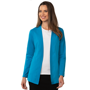 LADIES FLY AWAY COVER UP ####TURQUOISE 2 EXTRA LARGE SOLID