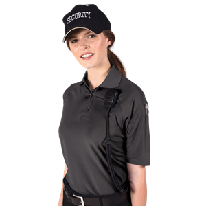 LADIES IL-50 TACTICAL POLO  -  GRAPHITE EXTRA LARGE SOLID