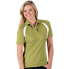 LADIES WICKING CONTRAST INSERT   -  VEGAS GOLD 2 EXTRA LARGE TRIM WHITE