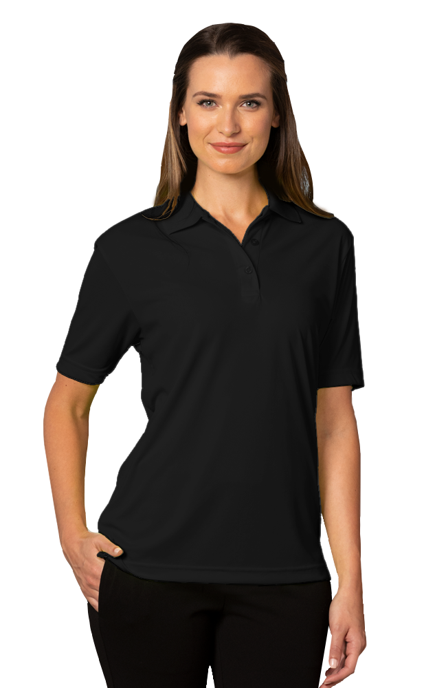 Ladies&#8216; Value Wicking S/S Polo-Blue Generation