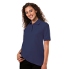 LADIES AVENGER MICRO PIQUE S/S POLO NAVY 2 EXTRA LARGE SOLID