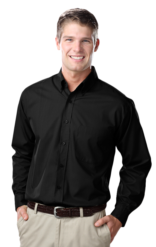 Men&#8216;s L/S Value Poplin Shirt-