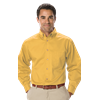 MENS LONG SLEEVE TEFLON TWILL  -  MAIZE 2 EXTRA LARGE SOLID