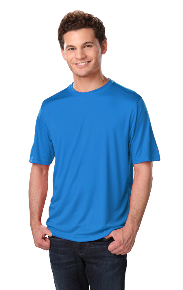 7302-TUR-XXS-SOLID|BG7302|Adult Value Wicking Crew Neck Tee