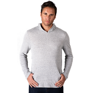 ADULT TRIBLEND PULLOVER HOODIE  -  LIGHT GREY 2 EXTRA LARGE SOLID