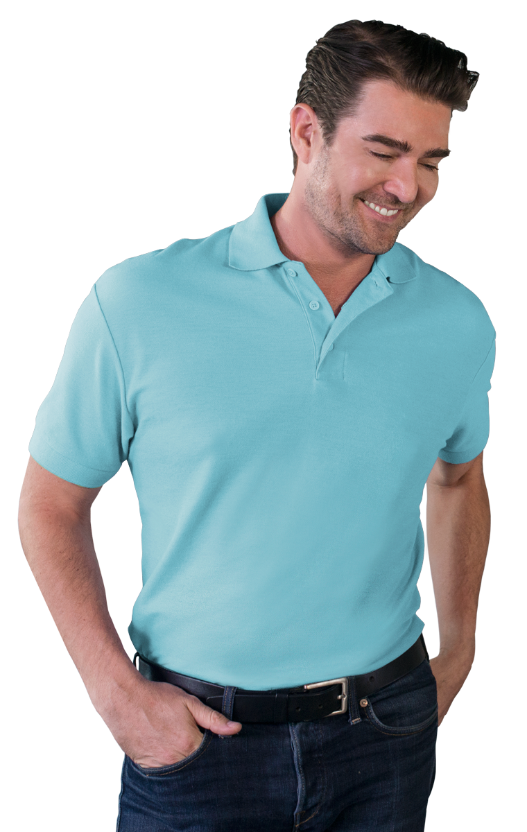 Buy Men's Soft Touch S/S Pique Polo - Blue Generation Online at Best ...