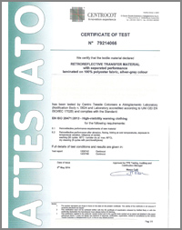 Reflective tape compliance 