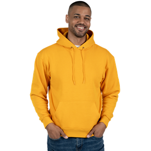 ADULT FLEECE PULLOVER HOODIE  -  GOLD EXTRA SMALL SOLID