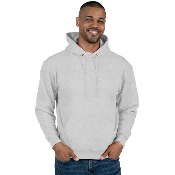 9301P-GRY-XS-SOLID|BG9301P|Adult Pullover Hoodie