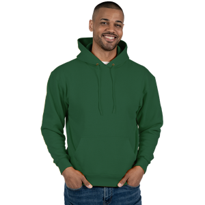 ADULT FLEECE PULLOVER HOODIE  -  HUNTER 2 EXTRA LARGE SOLID