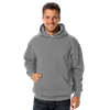 ADULT FLEECE PULL OVER HOODIE DARK HEATHER GREY SMALL SOLID