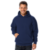 ADULT FLEECE PULL OVER HOODIE NAVY 2 EXTRA LARGE SOLID