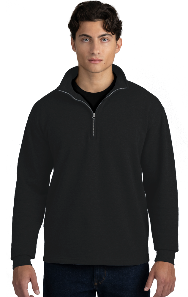 1/4 ZIP WESTPORT PULL OVER ESSENTIAL FLEECE-