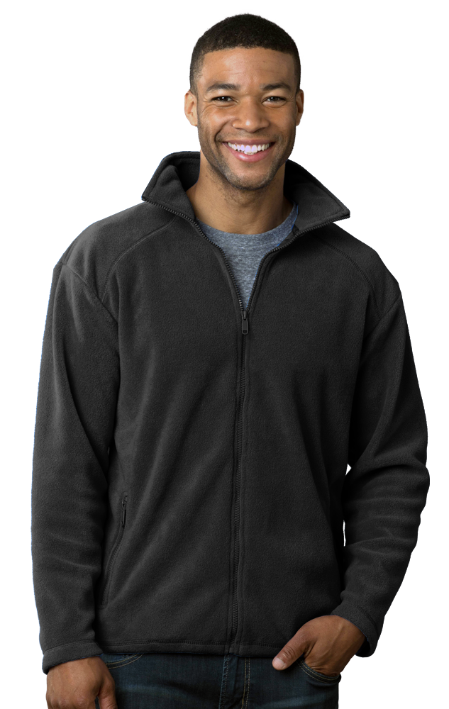 Men&#8216;s Micro Fleece Full Zip Jacket-Blue Generation