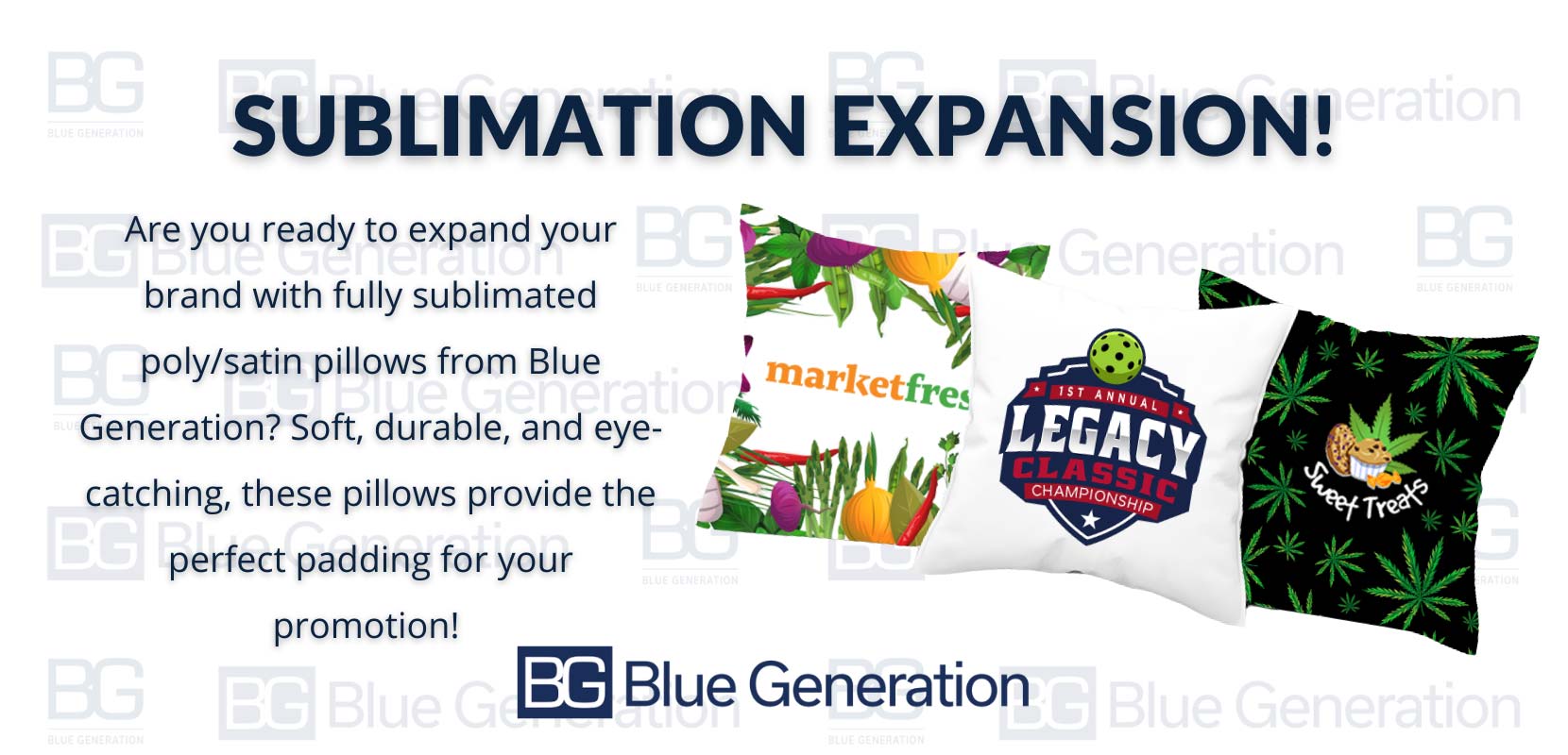 Blue Generation Sublimation Expansion