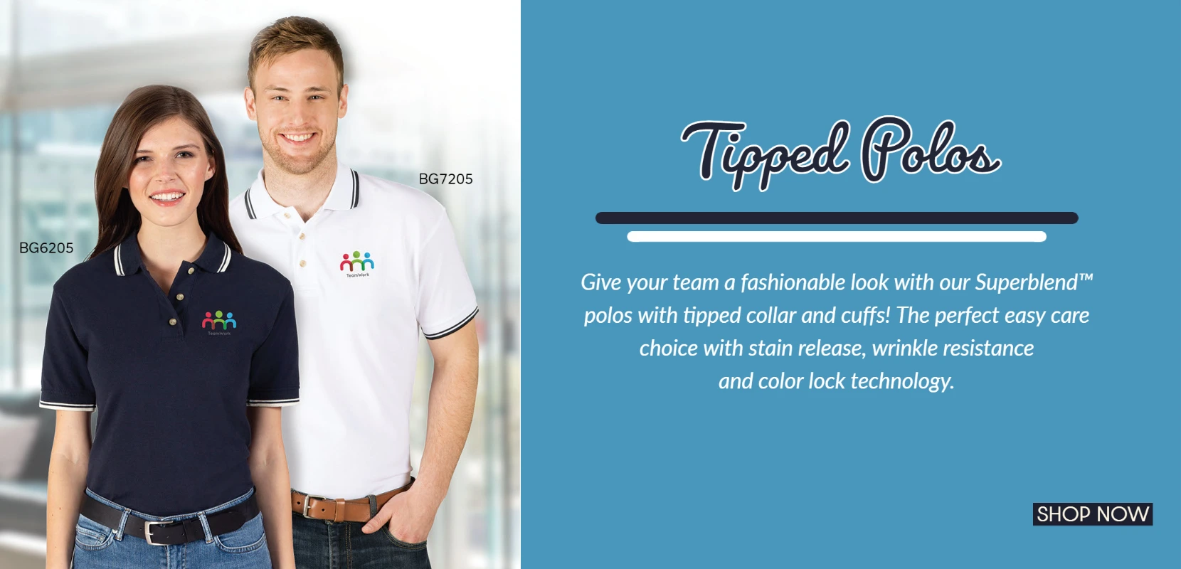 Tipped Polos