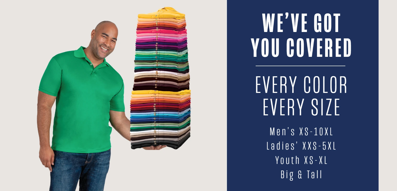 We've got you covered!
